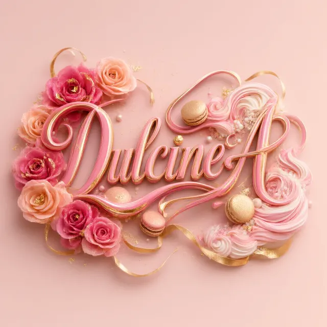 Necesito el logo para mí negocio nuevo,se va a llamar DulcineA,será de postres,me gustaría algo colorido y calgree pero que se vea lujoso,y me imagino mucho el color rosa para el,pero no sé exactamente como que,me gustaría propuestas